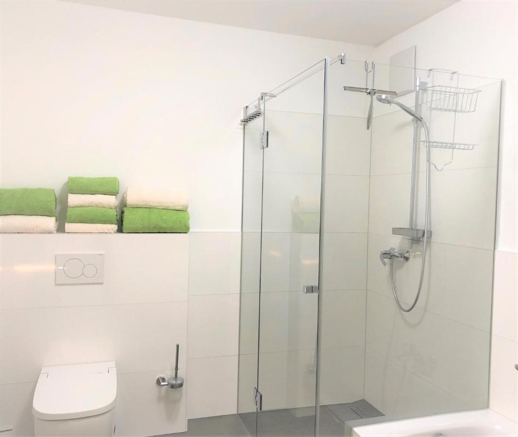 Panorama Penthouse Apartment Mit Klima Und Whirlpool Fuer Bis Zu 6 Personen Frankenthal (Rhineland-Palatinate) Exterior foto