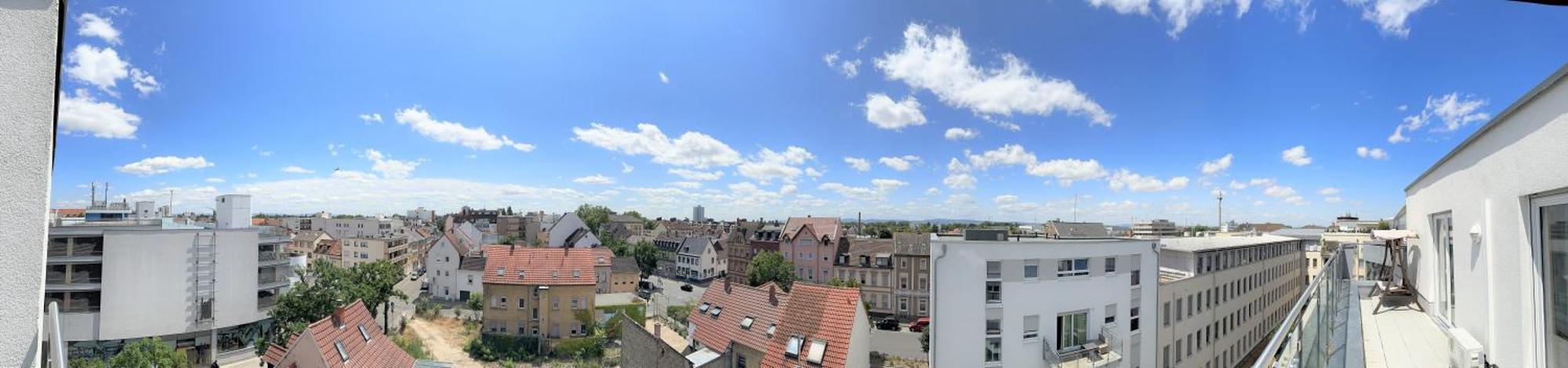 Panorama Penthouse Apartment Mit Klima Und Whirlpool Fuer Bis Zu 6 Personen Frankenthal (Rhineland-Palatinate) Exterior foto