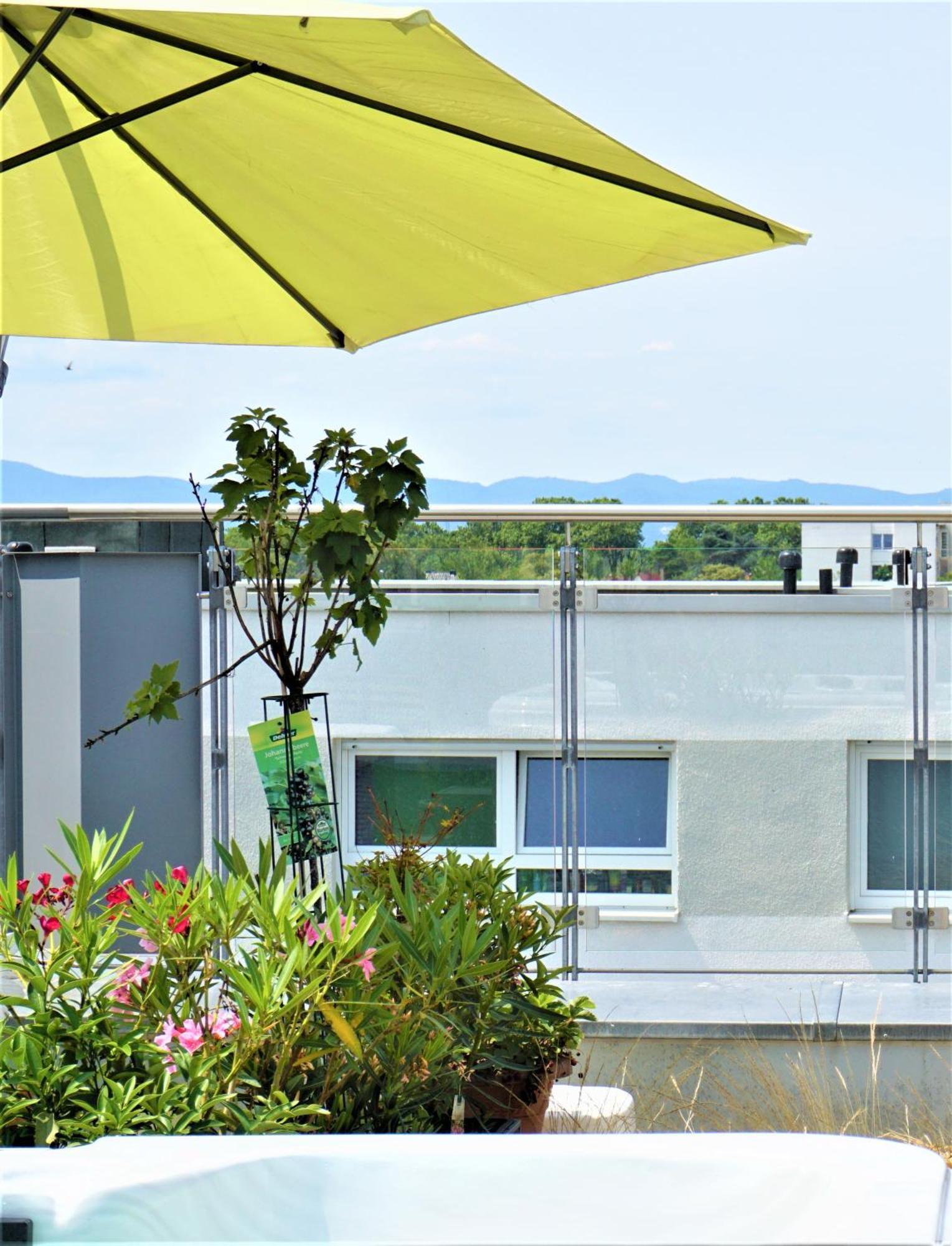 Panorama Penthouse Apartment Mit Klima Und Whirlpool Fuer Bis Zu 6 Personen Frankenthal (Rhineland-Palatinate) Exterior foto